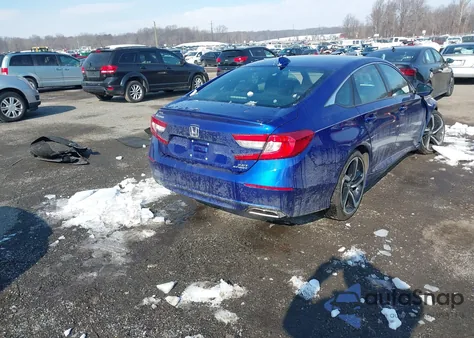 2019 Honda Accord Sport 2.0T from USA, damaged, VIN 1HGCV2F33KA032614